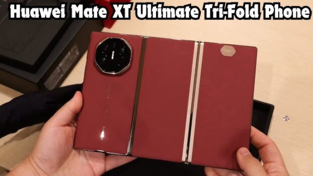 Huawei Mate XT Ultimate Tri-Fold Phone | UNBOXING & Hands-on FULL