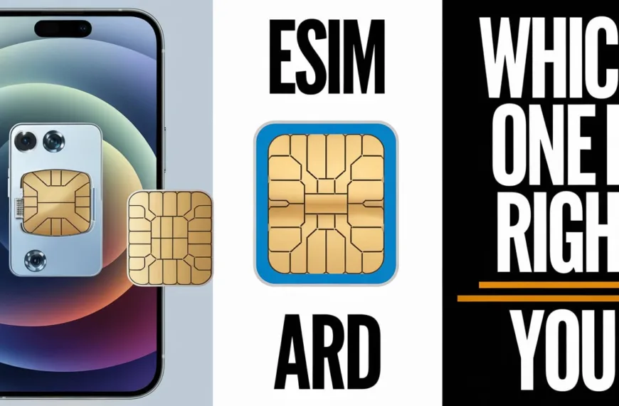 eSIM vs. Physical SIM: Which One is Right for You?