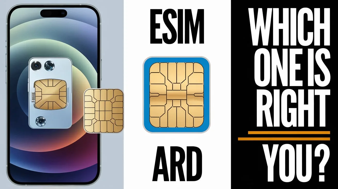 eSIM vs. Physical SIM: Which One is Right for You?