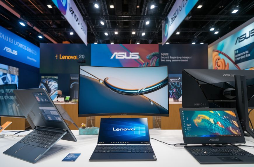 Lenovo and ASUS Innovations at CES 2024 What’s New