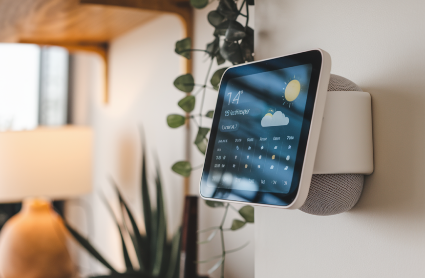 Apple smart home display