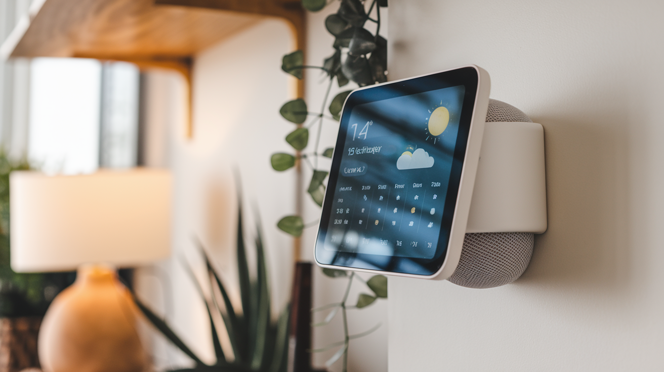 Apple smart home display