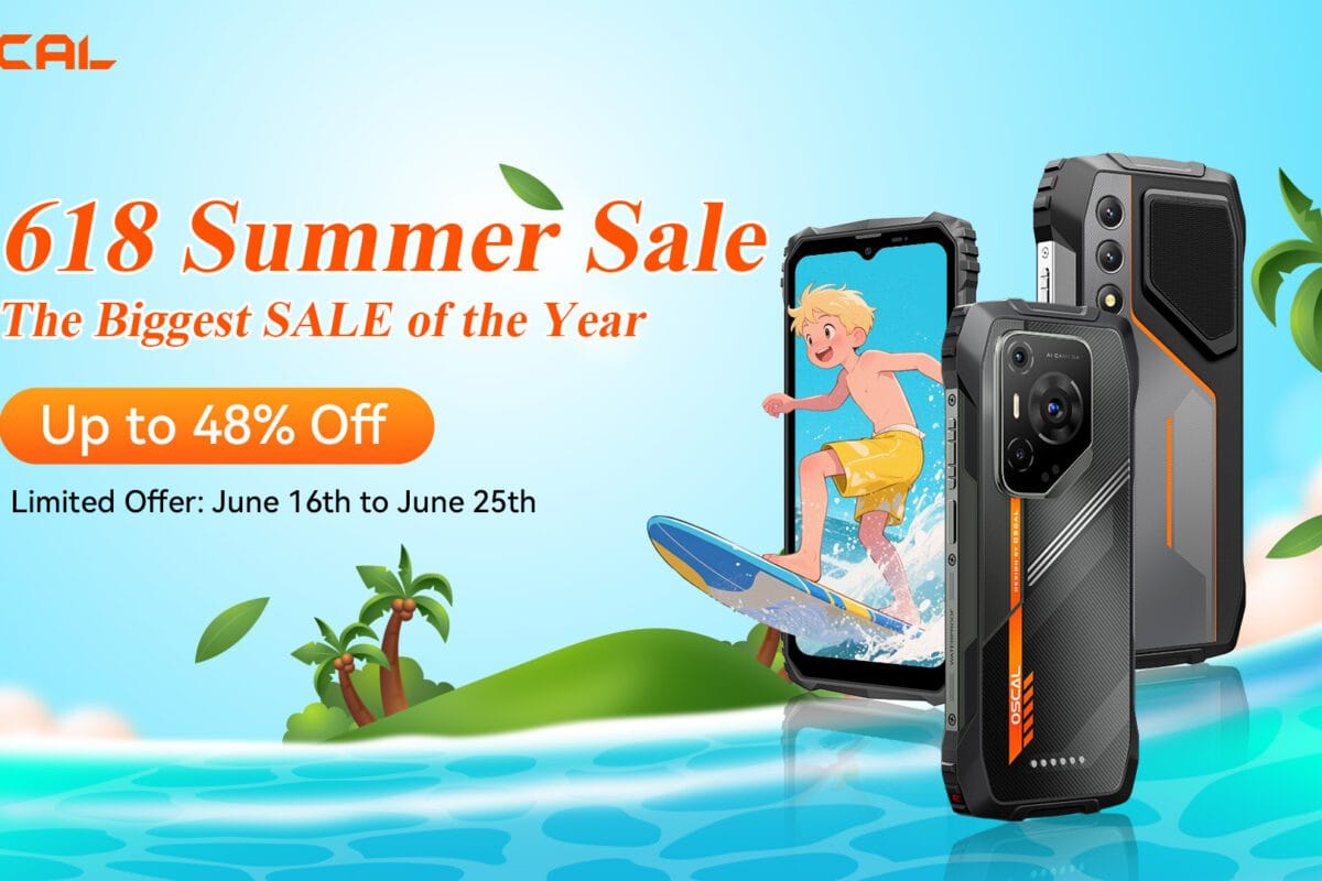 OSCAL Rugged Phones 2025: Up to 50% Off Summer Sale