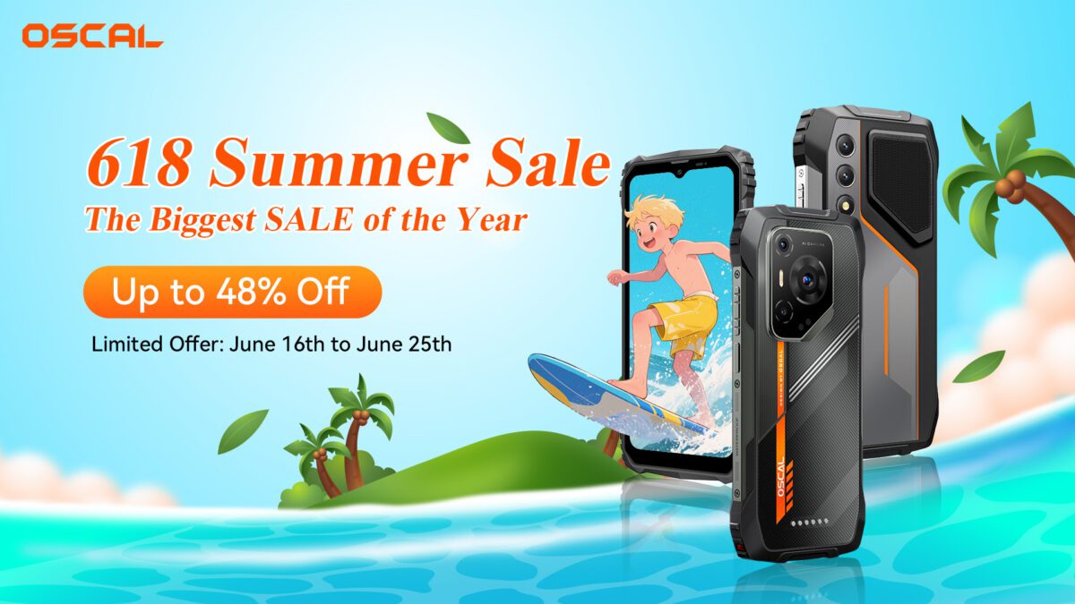 OSCAL Rugged Phones 2025: Up to 50% Off Summer Sale