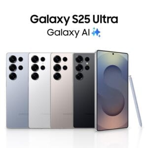 Samsung Galaxy S25 Ultra Cell Phone, 256GB AI Smartphone, Unlocked Android, AI Camera, Fast Processor, Long Battery Life, 2025, US 1 Yr Manufacturer Warranty, Titanium Black