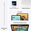 Apple iPad Air 11-inch with M3 chip Built for Apple Intelligence, Liquid Retina Display, 512GB, 12MP Front/Back Camera, Wi-Fi 6E, Touch ID, All-Day Battery Life — Starlight