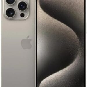 Apple iPhone 15 Pro Max, 256GB, Natural Titanium - Unlocked (Renewed Premium)