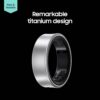 Samsung Galaxy Ring, AI Smart Ring, Size First w/Sizing Kit, No App Subscription, Fitness Monitor, Sleep Tracker, Up to 7-Day Battery, Size 5, Titanium Black [US Version, 1Yr...