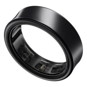 Samsung Galaxy Ring, AI Smart Ring, Size First w/Sizing Kit, No App Subscription, Fitness Monitor, Sleep Tracker, Up to 7-Day Battery, Size 5, Titanium Black [US Version, 1Yr...
