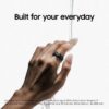 Samsung Galaxy Ring, AI Smart Ring, Size First w/Sizing Kit, No App Subscription, Fitness Monitor, Sleep Tracker, Up to 7-Day Battery, Size 5, Titanium Black [US Version, 1Yr...