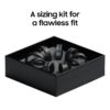 Samsung Galaxy Ring, AI Smart Ring, Size First w/Sizing Kit, No App Subscription, Fitness Monitor, Sleep Tracker, Up to 7-Day Battery, Size 5, Titanium Black [US Version, 1Yr...