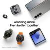 Samsung Galaxy Ring, AI Smart Ring, Size First w/Sizing Kit, No App Subscription, Fitness Monitor, Sleep Tracker, Up to 7-Day Battery, Size 5, Titanium Black [US Version, 1Yr...