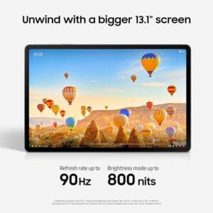 SAMSUNG Galaxy Tab S10 FE+ 13.1” 256GB WiFi Android Tablet, Large Display, Long Battery Life, Powerful Processor, S Pen, Expandable Storage, US Version, 2025, 2 Yr Manufacturer...