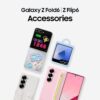 SAMSUNG Galaxy Z Flip 6 AI Cell Phone, 256GB Unlocked Android Smartphone, FlexCam, Photo Assist, Camcorder Mode, Live Interpreter, Foldable Design, 2024, US 1 Yr Manufacturer...