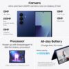 Samsung Galaxy Z Fold7 Cell Phone + Gift Card, 512GB AI Smartphone, Unlocked Android, AI Photo Edits, Large Screen, Long Battery Life, 2025, US 1 Yr Manufacturer Warranty, Blue...