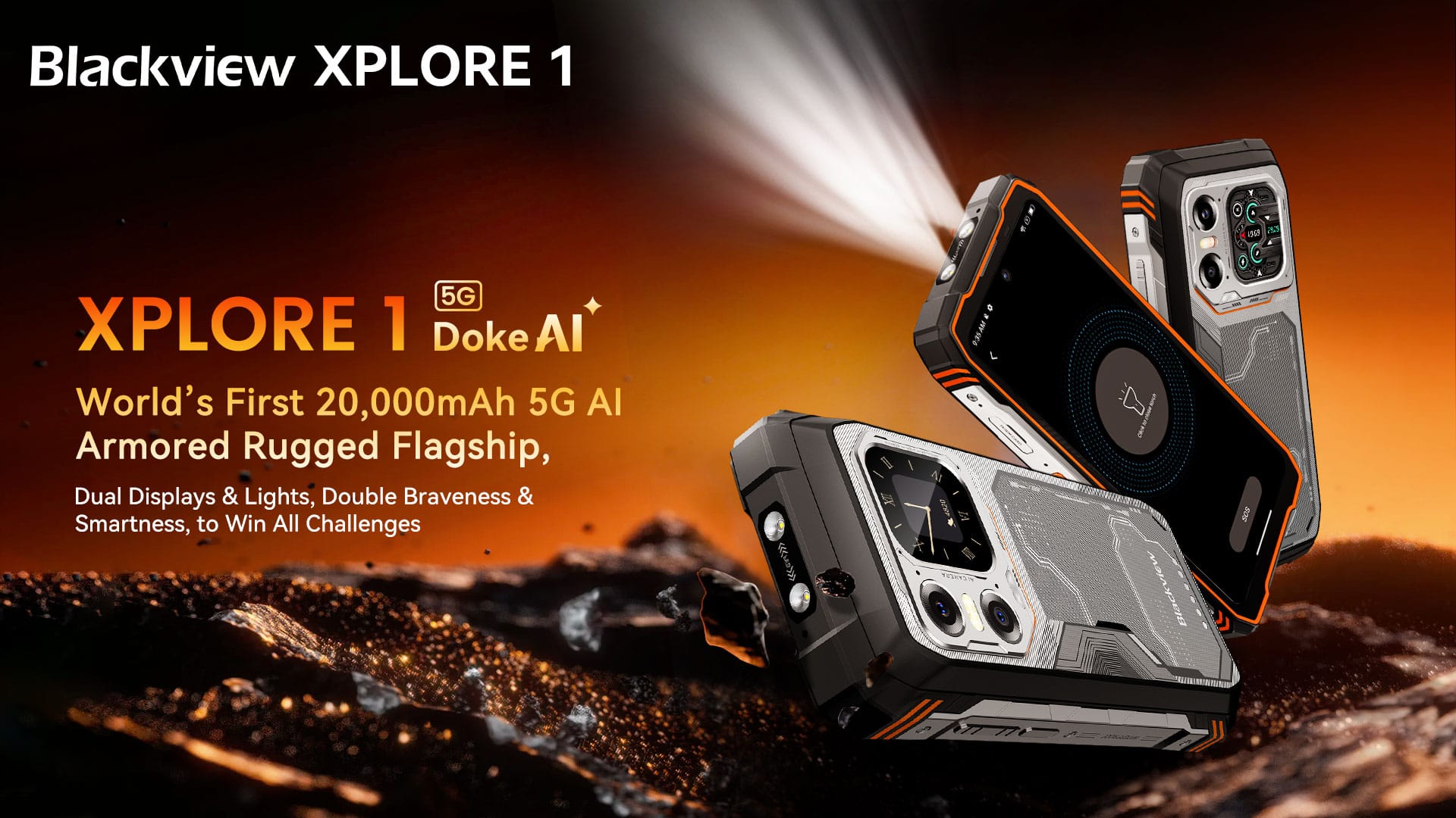 Blackview XPLORE 1 5G AI Rugged